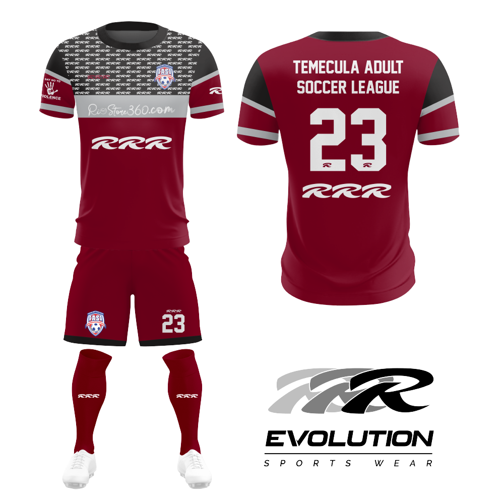 Modern Soccer uniform fully customizable ( 50% Off, Minimum Order 15, Free shipping )