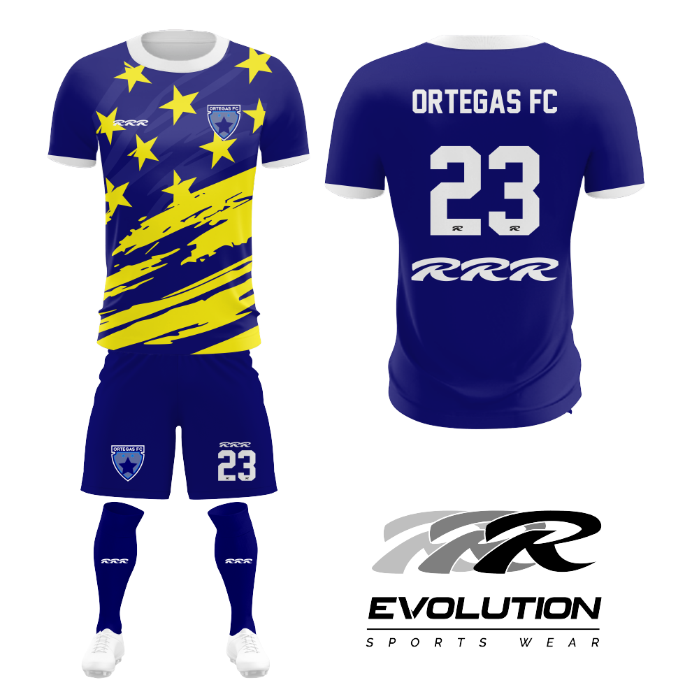 Modern Soccer uniform fully customizable ( 50% Off, Minimum Order 15, Free shipping )