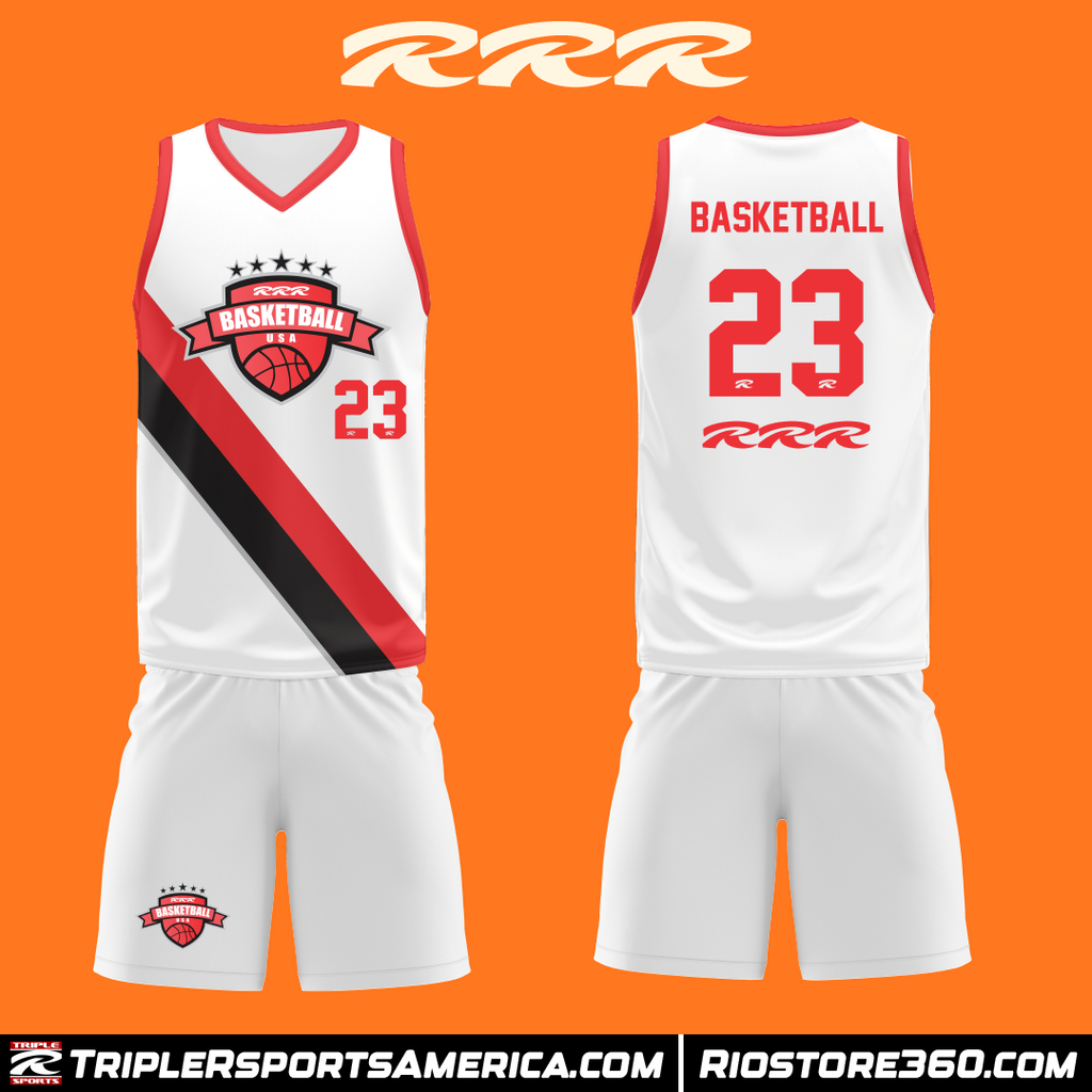 Fully customizable Basketball Jersey - High quality Basketball uniform for Unisex 🔥 Big Discount on 2 Sets