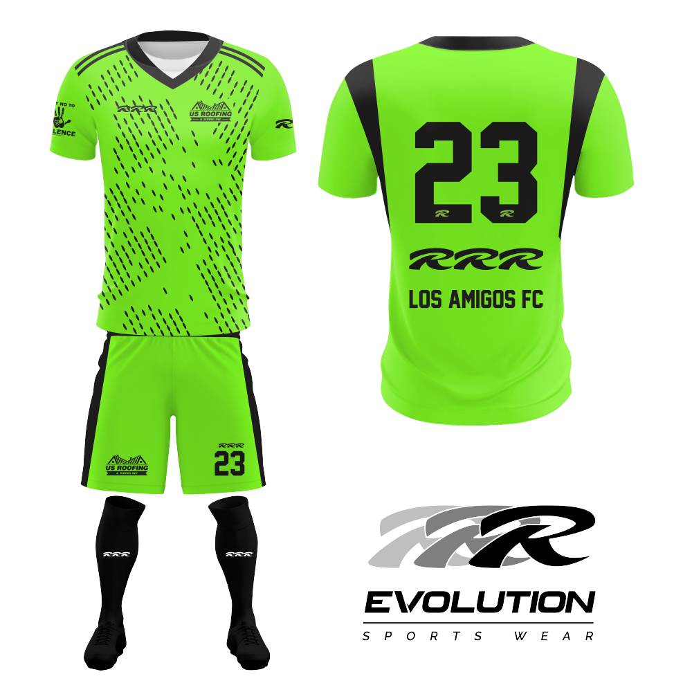 Modern Soccer uniform fully customizable ( 50% Off, Minimum Order 15, Free shipping )