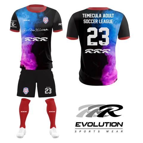 Modern Soccer uniform fully customizable ( 50% Off, Minimum Order 15, Free shipping )