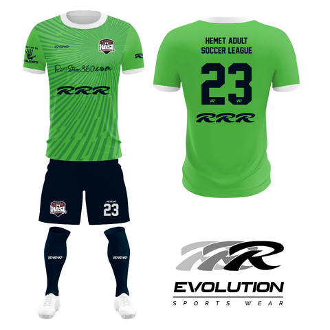 Modern Soccer uniform fully customizable ( 50% Off, Minimum Order 15, Free shipping )