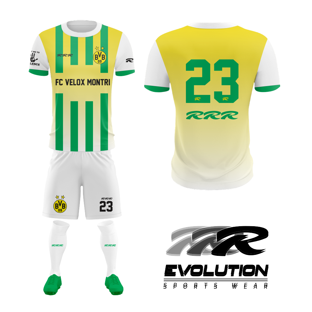 Modern Soccer uniform fully customizable ( 50% Off, Minimum Order 15, Free shipping )