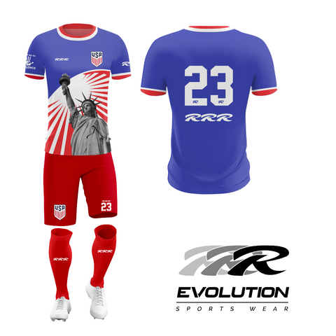 Modern Soccer uniform fully customizable ( 50% Off, Minimum Order 15, Free shipping )