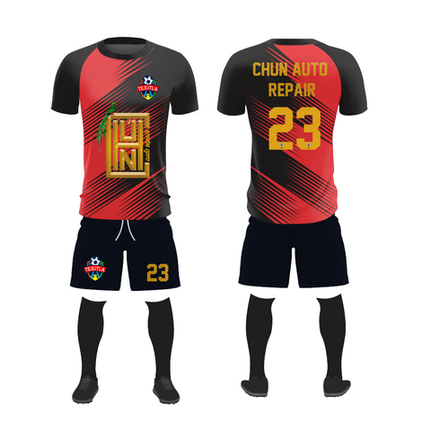 Sublimated Soccer uniform fully customizable ( 50% Off, Minimum Order 15, Free shipping )