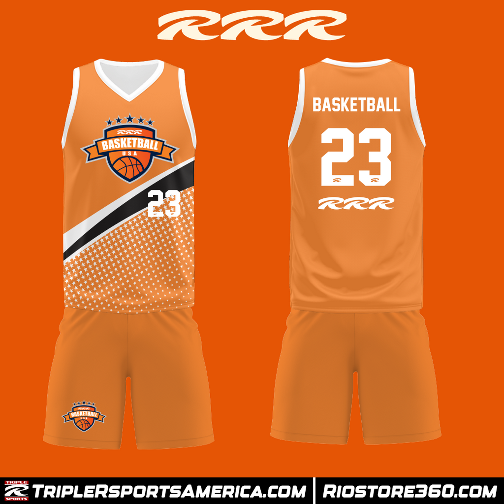 Fully customizable Basketball Jersey - High quality Basketball uniform for Unisex 🔥 Big Discount on 2 Sets