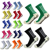 Non-slip Silicone Grip Socks Bottom Soccer Football Grip Socks for Men & Women