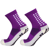 Non-slip Silicone Grip Socks Bottom Soccer Football Grip Socks for Men & Women