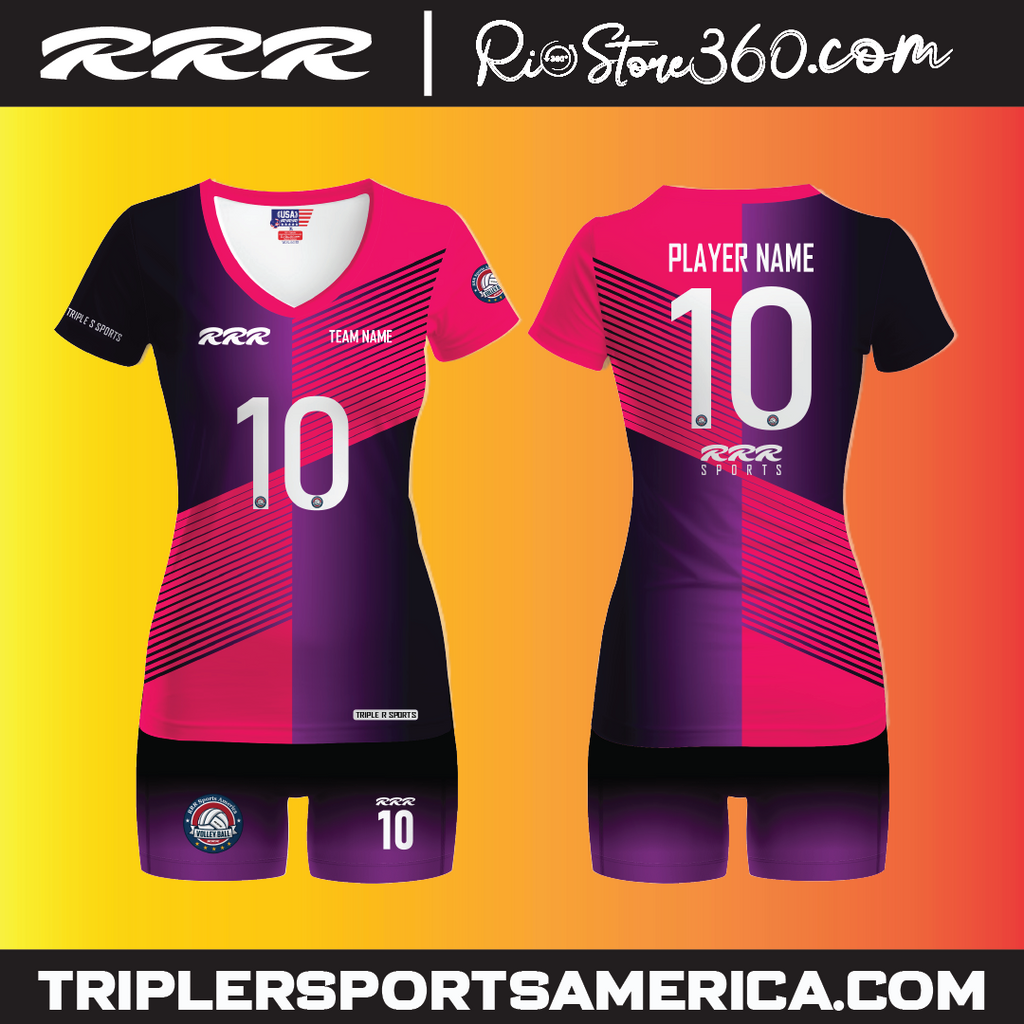 Custom Volleyball Uniform - Women’s Sublimated Jersey