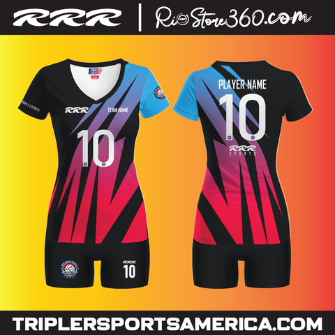 Custom Volleyball Uniform - Women’s Sublimated Jersey