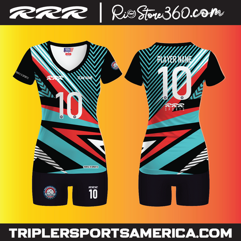 Custom Volleyball Uniform - Women’s Sublimated Jersey