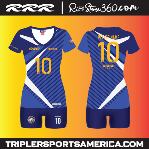 Custom Volleyball Uniform - Women’s Sublimated Jersey