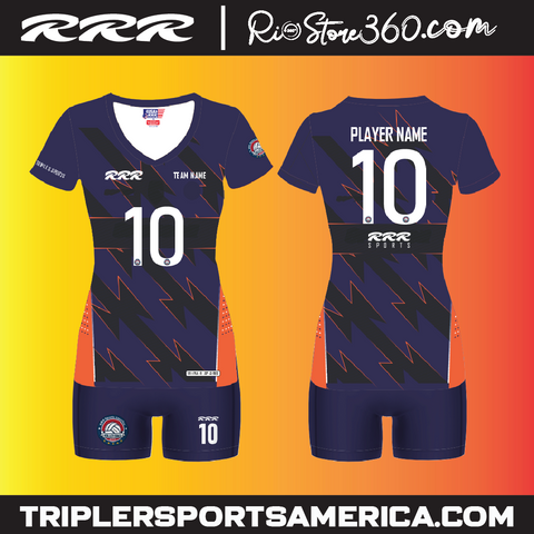 Custom Volleyball Uniform - Women’s Sublimated Jersey