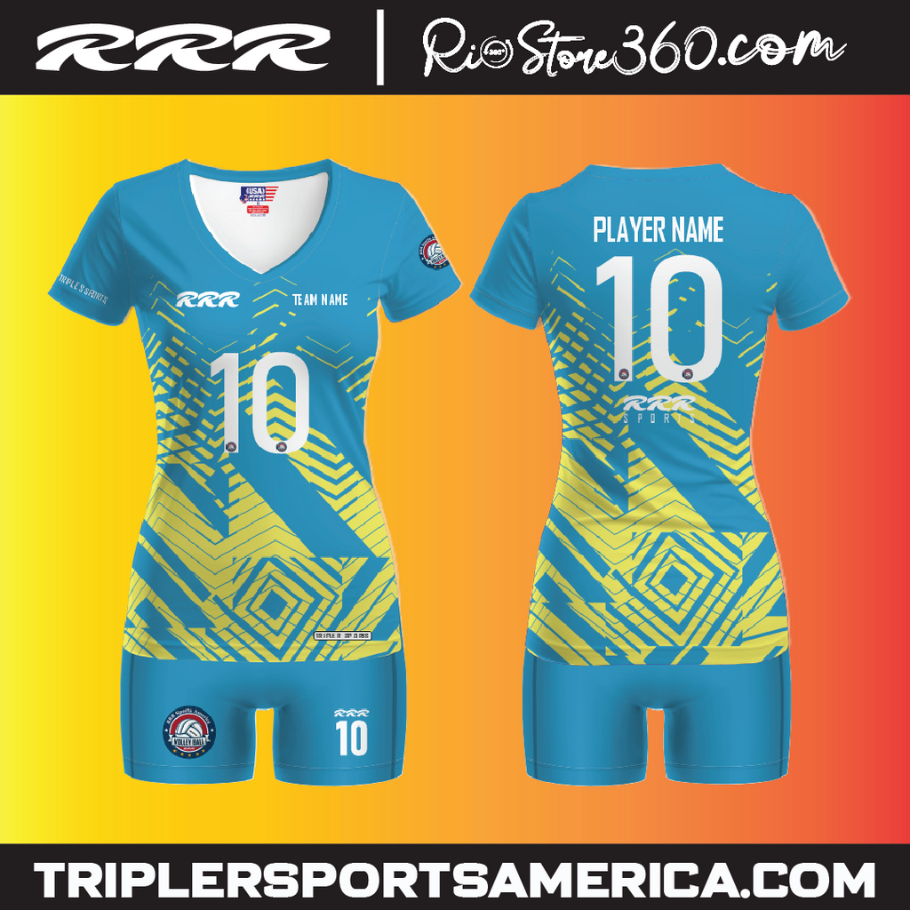 Custom Volleyball Uniform - Women’s Sublimated Jersey