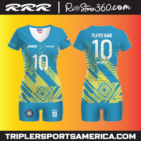 Custom Volleyball Uniform - Women’s Sublimated Jersey