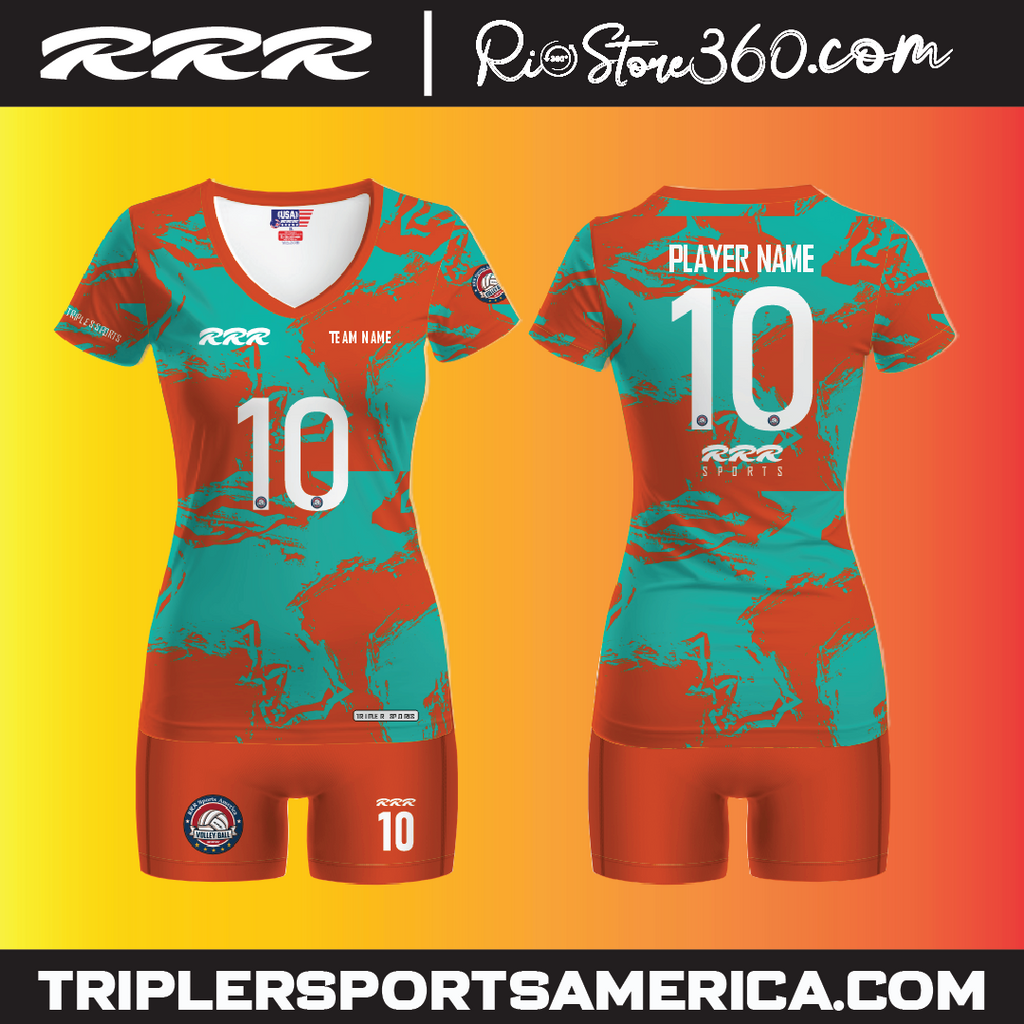 Custom Volleyball Uniform - Women’s Sublimated Jersey