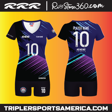 Custom Volleyball Uniform - Women’s Sublimated Jersey