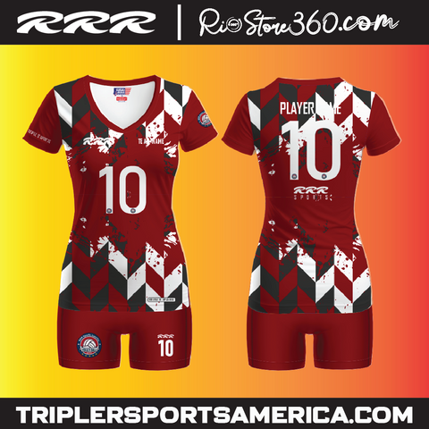 Custom Volleyball Uniform - Women’s Sublimated Jersey