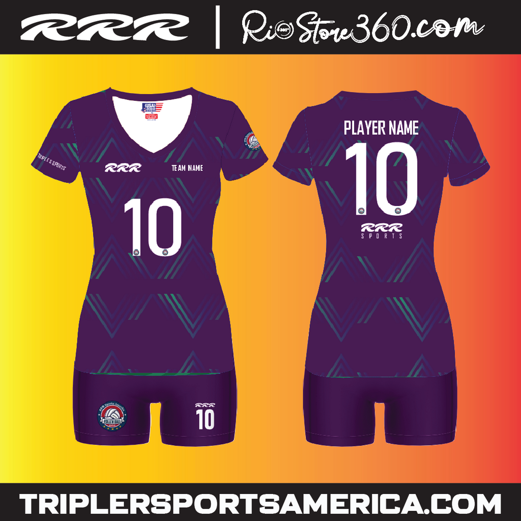 Custom Volleyball Uniform - Women’s Sublimated Jersey