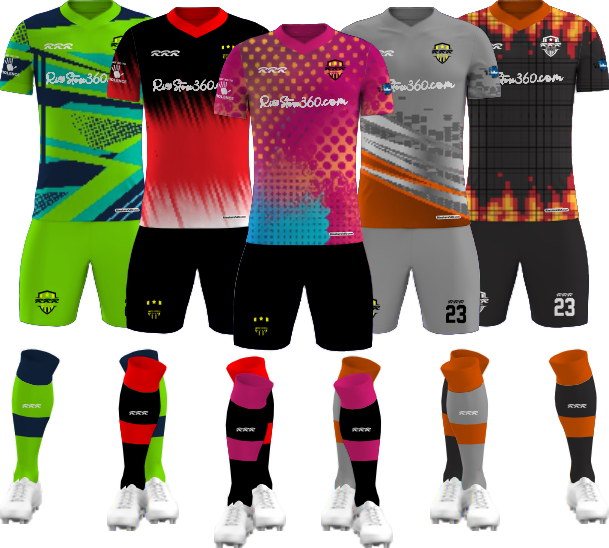 High-Quality Soccer Uniforms Jerseys Design for Athletes