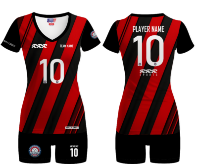 Fully customizable sublimated Volleyball uniform for women